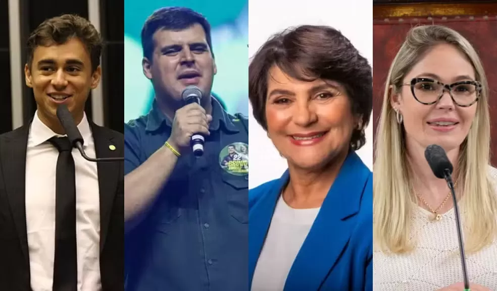 Justiça torna Nikolas, Engler e aliadas réus por suposta fake news; processo pode tornar deputados inelegíveis
