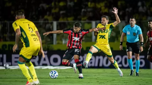 Com gols no início, Mirassol e Vitória empatam pelo Brasileirão