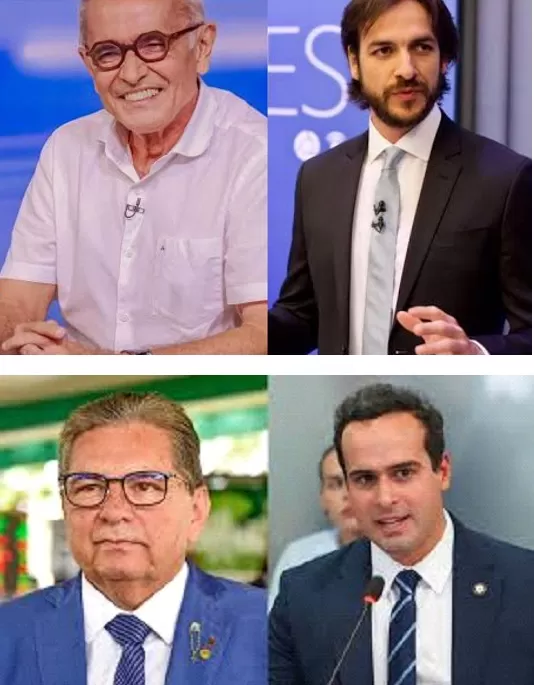 Nova pesquisa mostra Cícero com 22,9%, Pedro Cunha Lima com 11,8% e Adriano Galdino com 8,6% na disputa pelo Governo em 2026