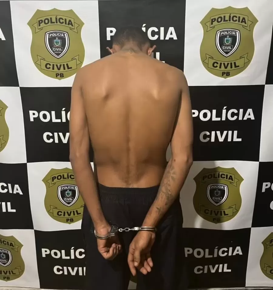 Polícia Civil da Paraíba prende na cidade de São Bento (PB), um dos suspeitos do assassinato da jovem Kaliny