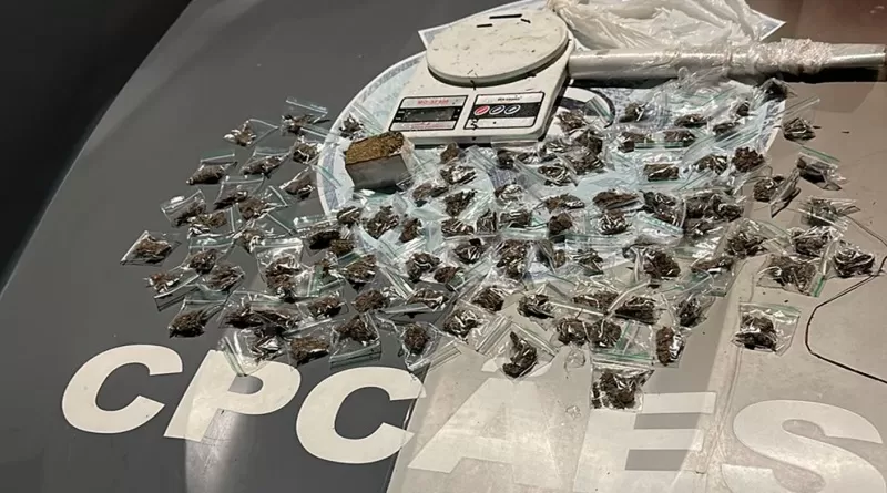 Polícia Militar apreende 180 trouxas de maconha e armas em Operação na Capital 
