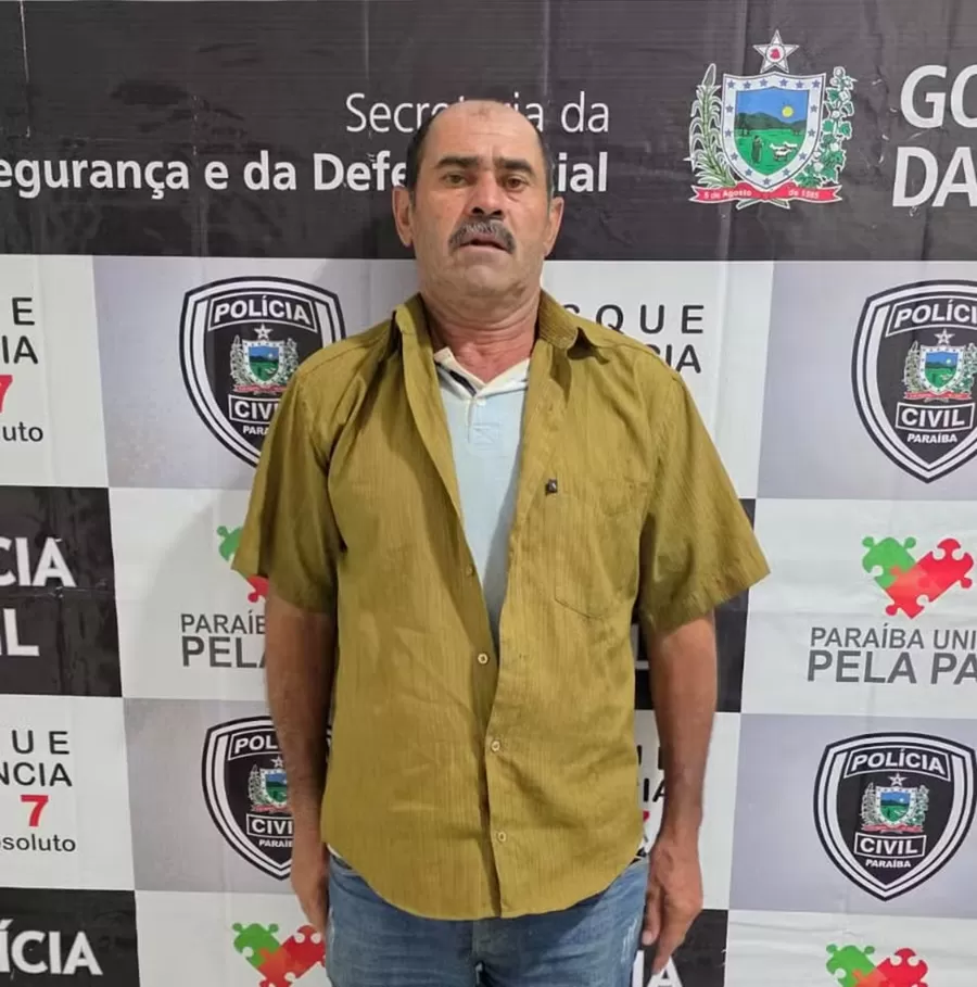 Suspeito de matar a própria esposa a facadas foi preso na manhã desta terça-feira (26), no Sertão da Paraíba