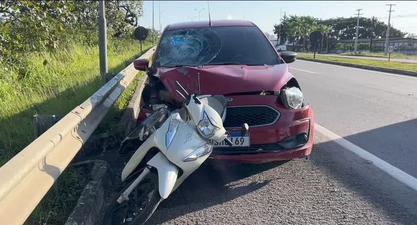 Homem é preso após atropelamento e morte de motociclista na BR 101, em Conde
