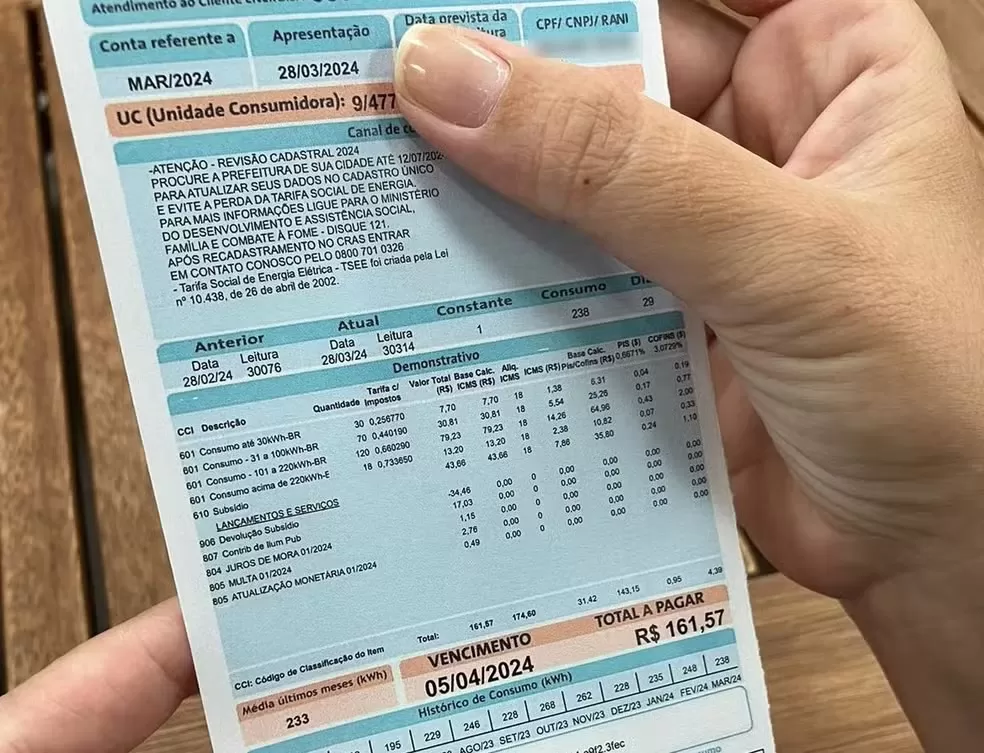 Mais de 290 mil famílias da Paraíba ainda podem receber benefício da tarifa social de energia