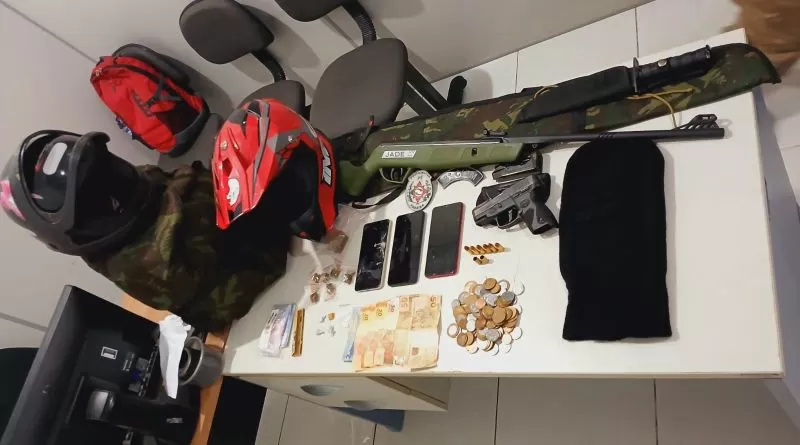 Polícia Militar frustra grupo de criminoso que realizava assaltos na cidade de Fagundes 