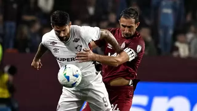 Fluminense sofre gol no fim e perde para o Lanús na ida das quartas da Sul-Americana