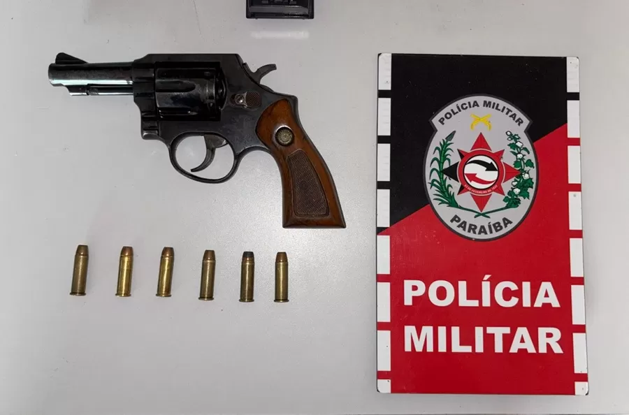 Polícia Militar apreende arma de fogo durante operação na zona rural de São José do Brejo do Cruz