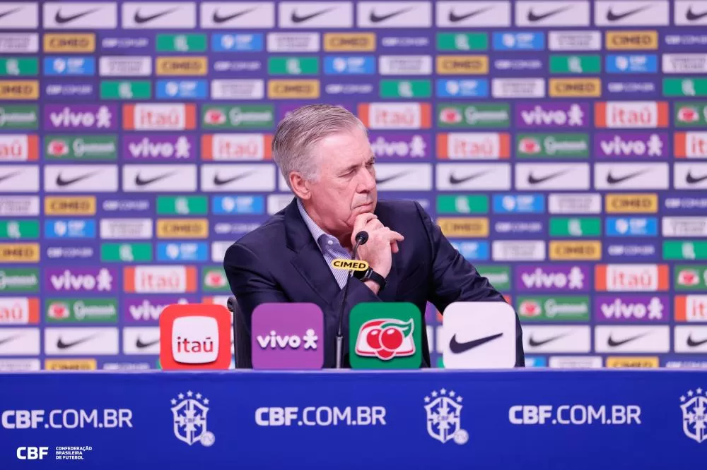 Convocados da Seleção: veja a lista de Carlo Ancelotti para enfrentar Coreia do Sul e Japão