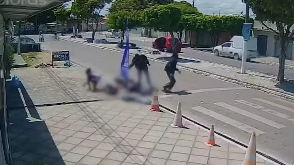 Homem é morto a tiros enquanto deixava filha de 10 anos em escola, na Grande João Pessoa