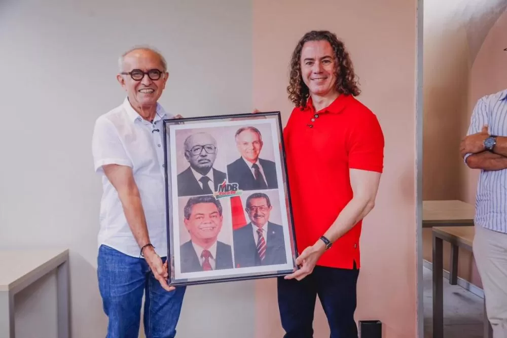 Prefeito Cícero Lucena anuncia que filiação ao MDB acontece dia 7 de novembro