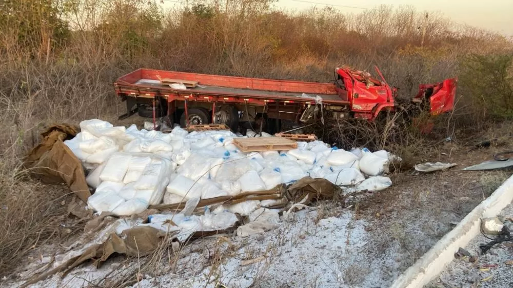 Grave acidente é registrado na BR-304, na manhã desta segunda (27), no Oeste do Rio Grande do Norte