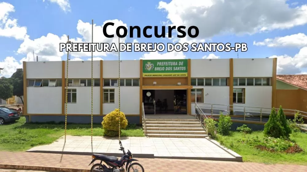 Inscrições no concurso da Prefeitura de Brejo dos Santos, na PB, são reabertas; salários de até R$ 9 mil