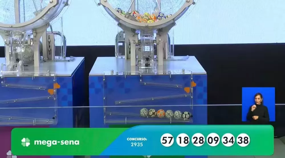Ninguém acerta seis dezenas da Mega-Sena 2935 e prêmio vai a R$ 41 milhões; veja números sorteados