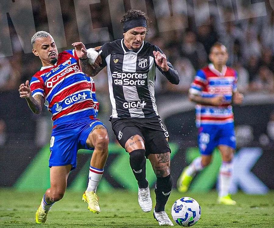 Com gol de Pedro Raul, Ceará arranca empate com Fortaleza e piora situação do rival 