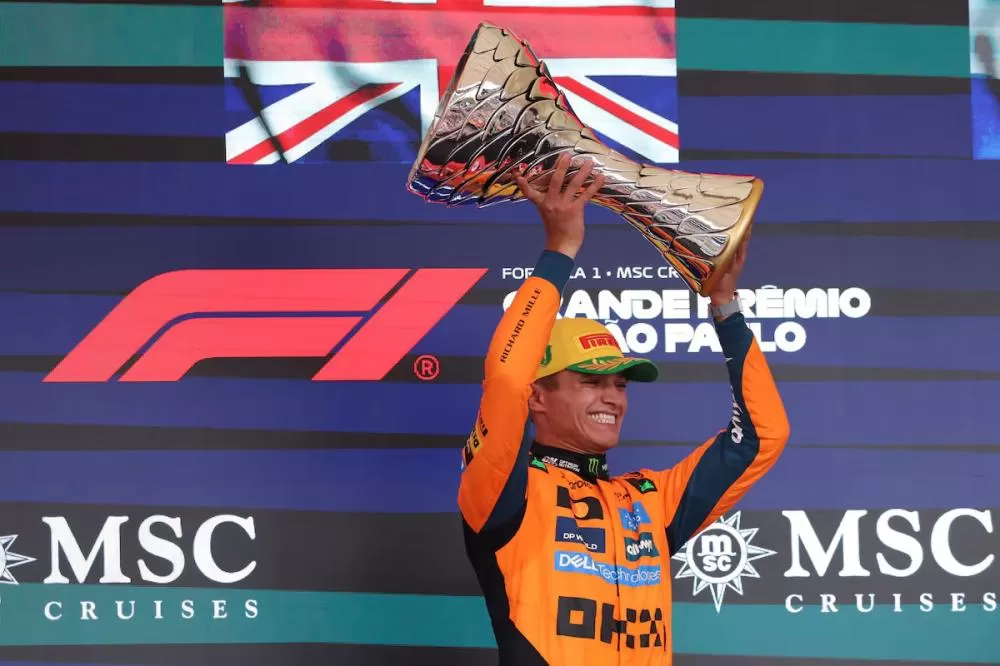 GP de São Paulo: Norris vence, e Bortoleto abandona em casa
