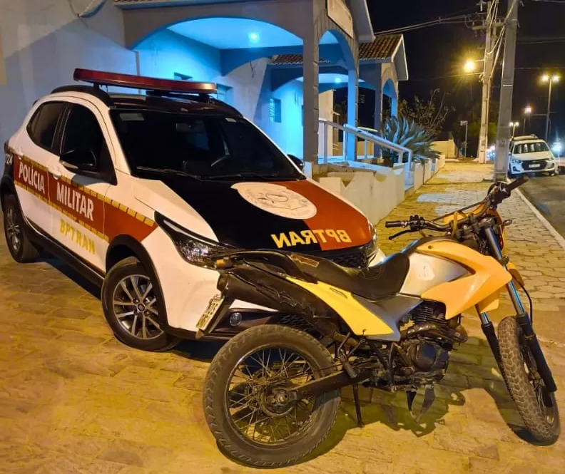 Polícia Militar prende suspeito embriagado e recupera moto com adulteração em seus sinais identificadores