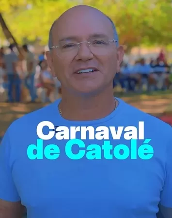 Durante festa de aniversário, prefeito Laurinho anuncia atrações do Carnaval de Catolé 2026