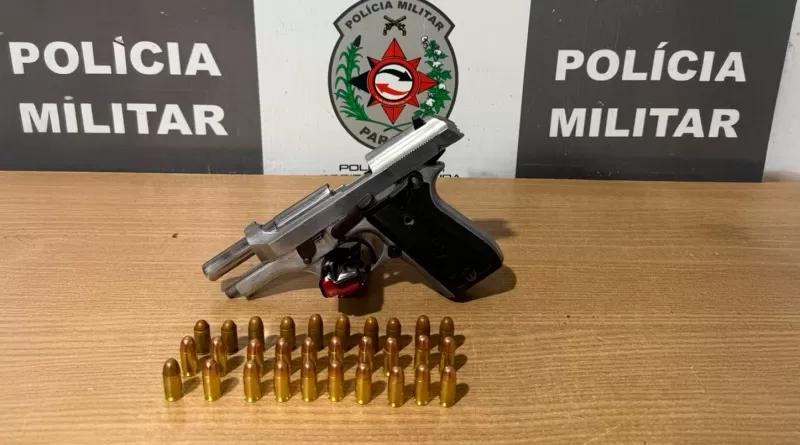 Polícia Militar realiza prisão de suspeito por porte ilegal de arma em Cabedelo 