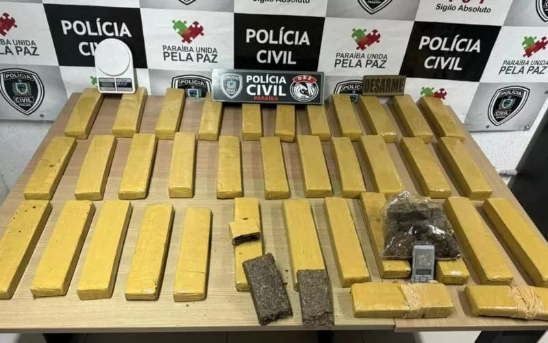 Cerca de 50 kg de maconha são apreendidos durante ação no bairro do Valentina