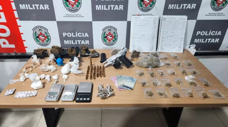 Polícia Militar apreende arma e drogas durante operação na zona sul de João Pessoa