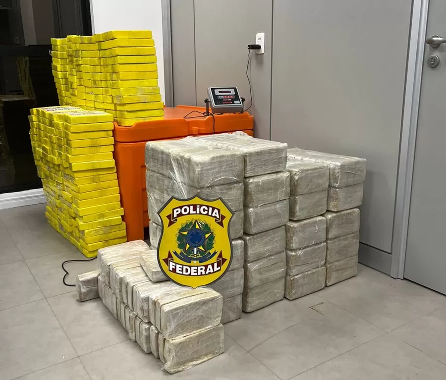 PF e Receita Federal apreendem quase meia tonelada de drogas em João Pessoa
