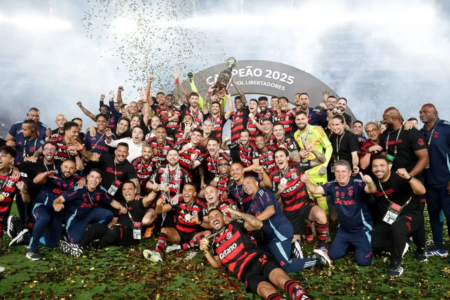 É tetra! Flamengo vence o Palmeiras na final e conquista o quarto título da Libertadores