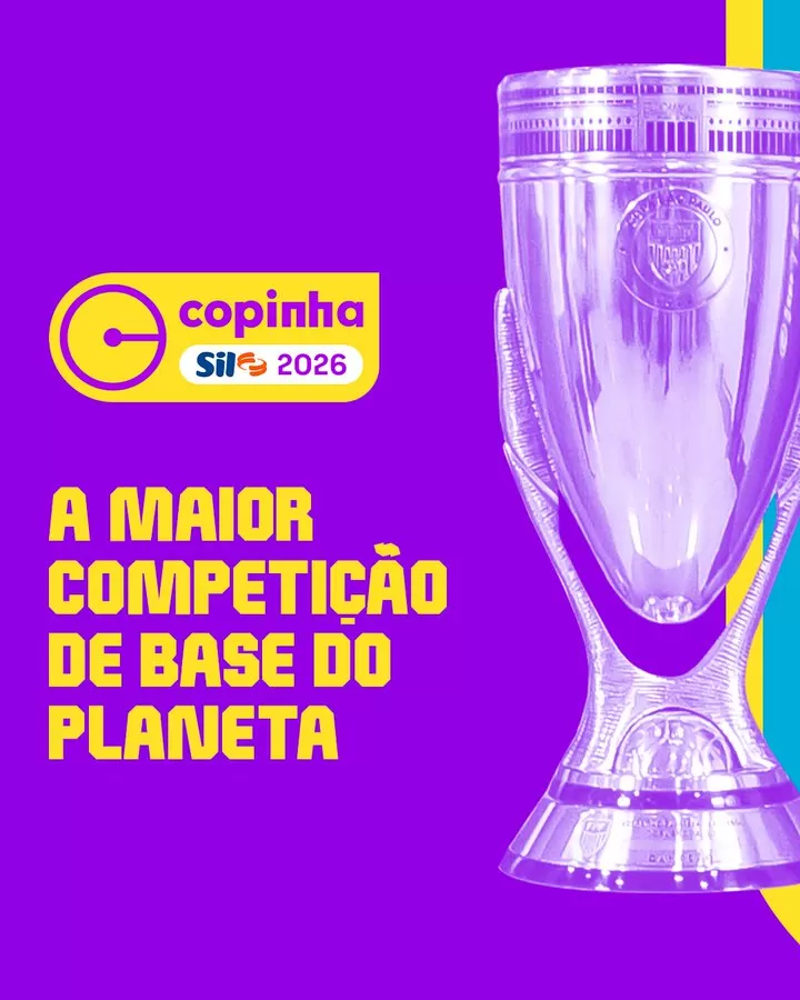 Seis partidas abrem a 56ª edição da Copinha Sil 2026 no dia 2 de janeiro