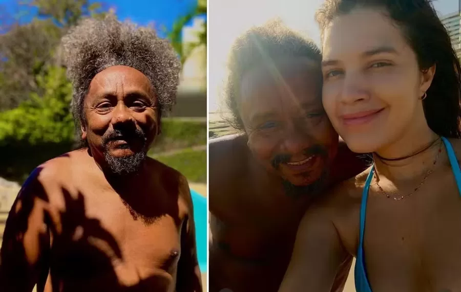 Chico César posta foto com nova namorada advogada, de 30 anos — Foto: Instagram