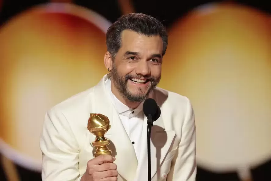 Wagner Moura vence prêmio de melhor ator em filme de drama no Globo de Ouro 