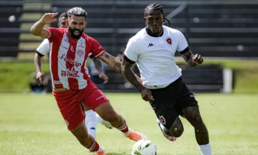 Pênaltis no 1º tempo e empate no Frasqueirão: Botafogo-PB e Esporte de Patos ficam no 1 a 1