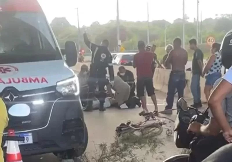 Ciclista morre na manhã desta quinta-feira (22) ao atravessar BR-230 a caminho do trabalho