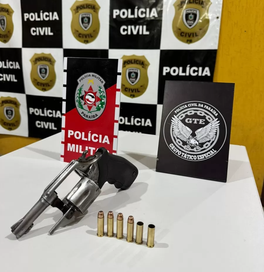 Polícia Militar prende suspeito de tráfico e apreende arma de fogo e drogas na cidade de Catolé do Rocha