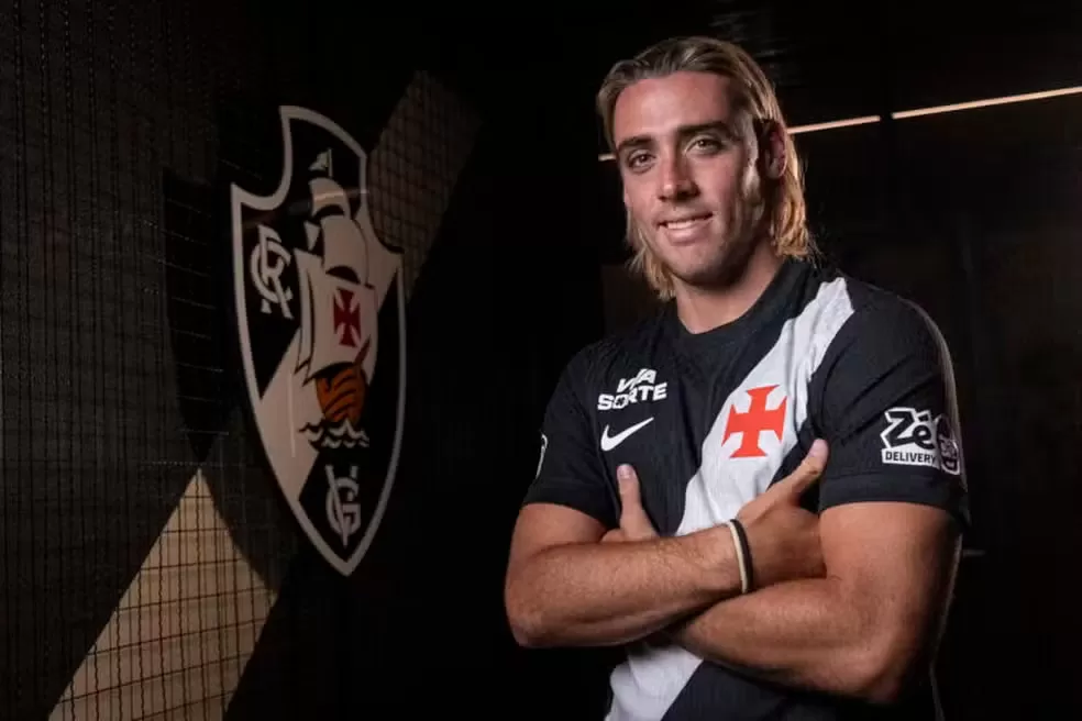 Vasco anuncia contratação do atacante argentino Claudio Spinelli