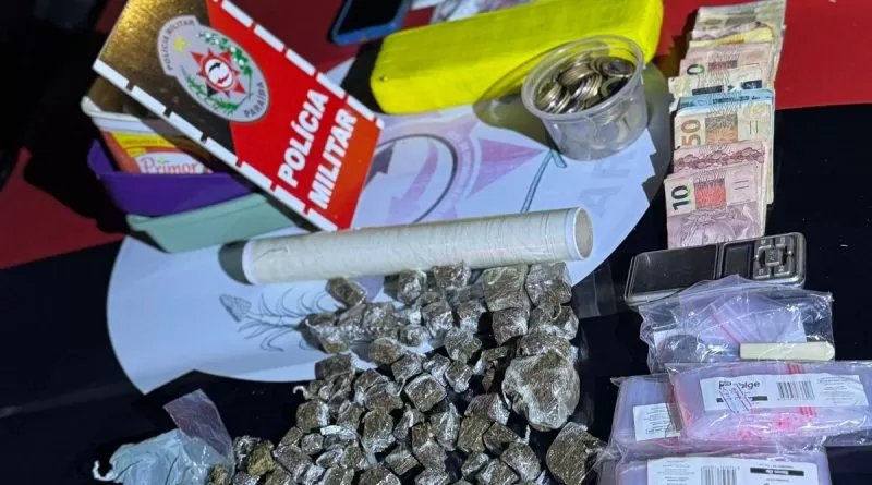 Operação da Polícia Militar fecha mais um ponto de venda de drogas na cidade de São Bento (PB)