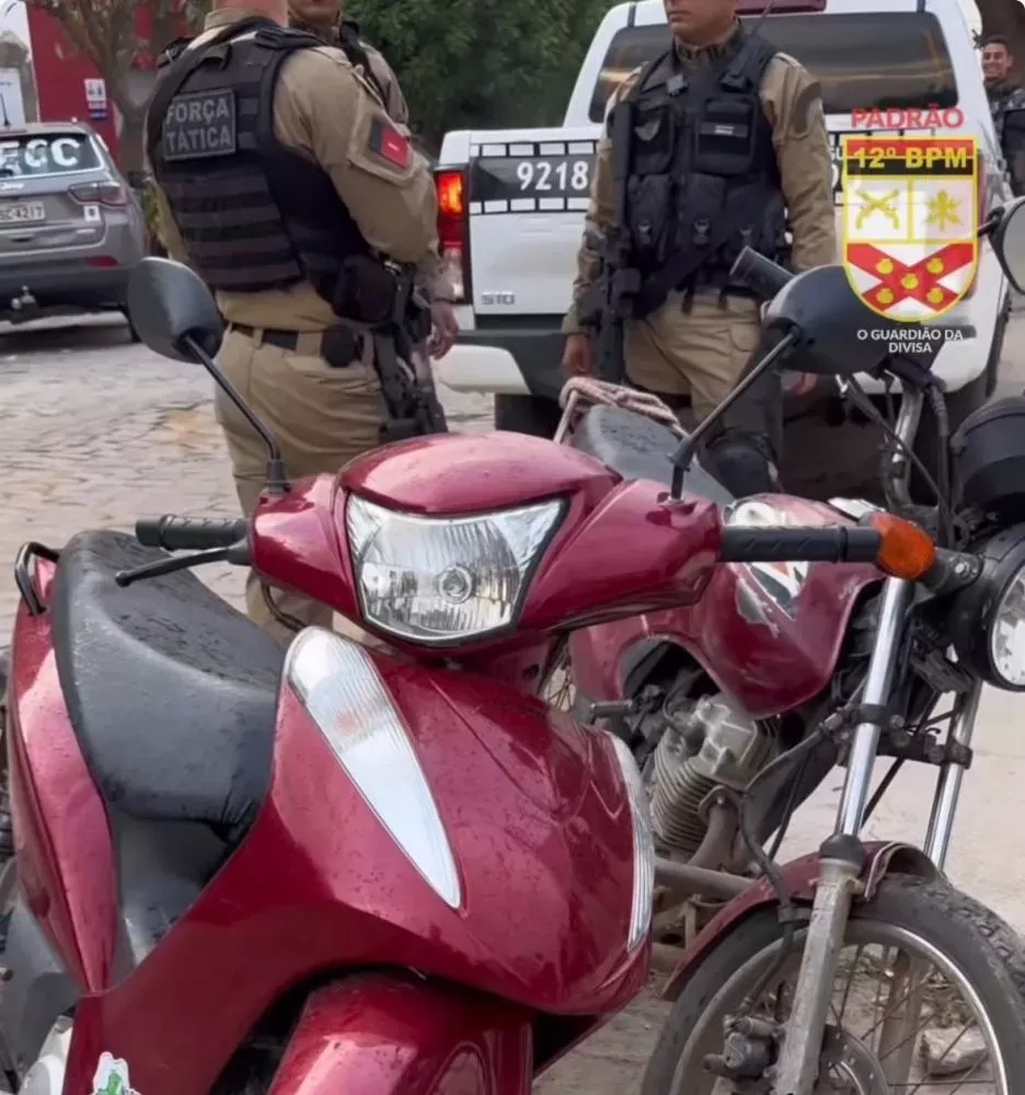 PM recupera duas motocicletas e celular após ocorrências na zona rural e urbana de São Bento