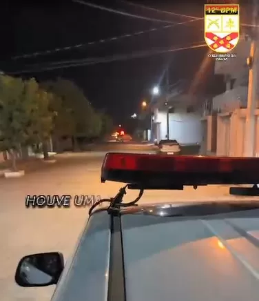 Polícia militar conduz indivíduo por danificar tornozeleira eletrônica na cidade de São Bento