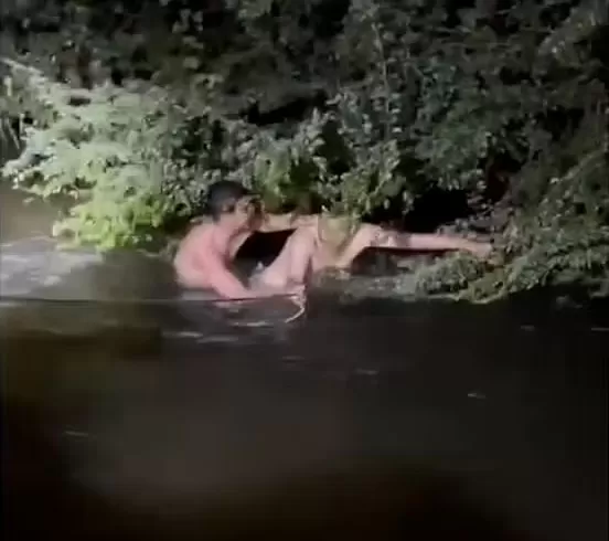 Duas pessoas são resgatadas de forte correnteza em açude do Distrito de São Gonçalo, em Sousa