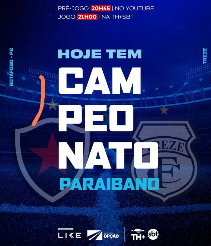 Botafogo-PB e Treze duelam mirando vaga na semi do Paraibano