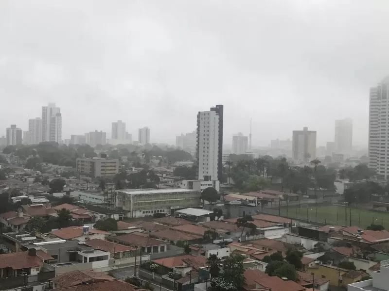 Chuvas fortes podem atingir 100 cidades da Paraíba nas próximas horas