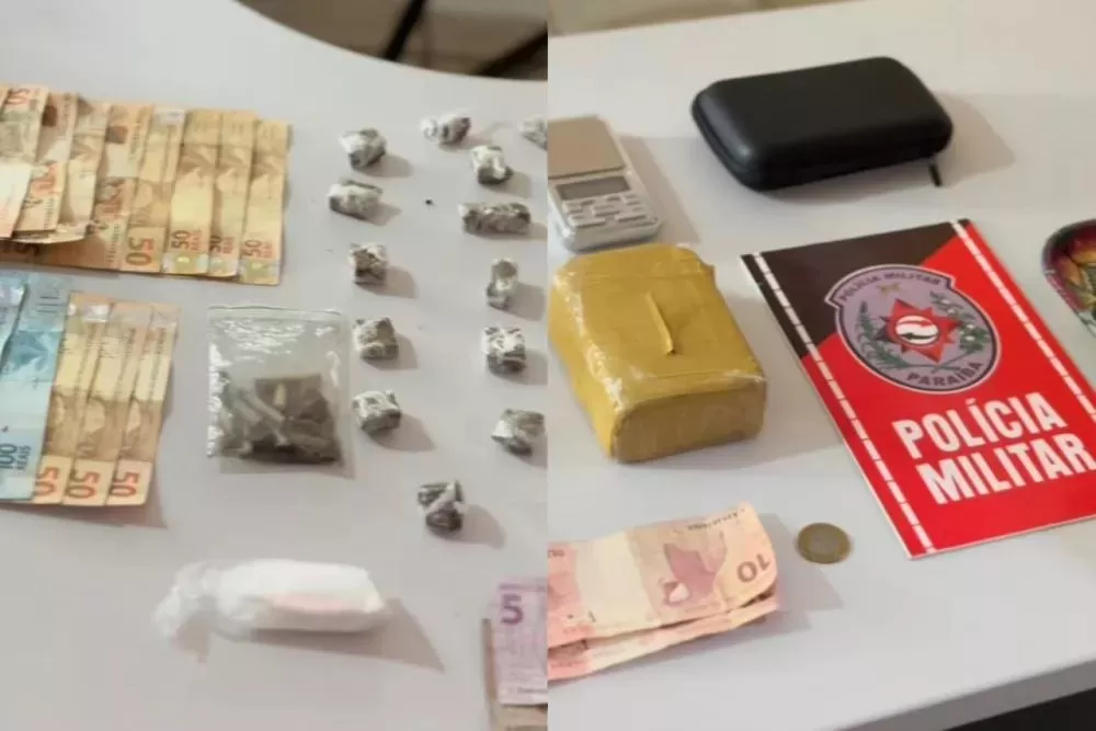 Polícia Militar apreende quase meio quilo de drogas e prende suspeito em Catolé do Rocha