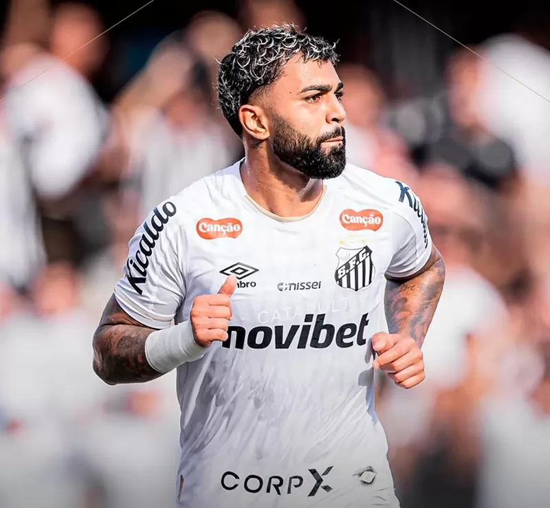 Com gols de Gabigol e Memphis, Santos e Corinthians ficam no empate na Vila Belmiro