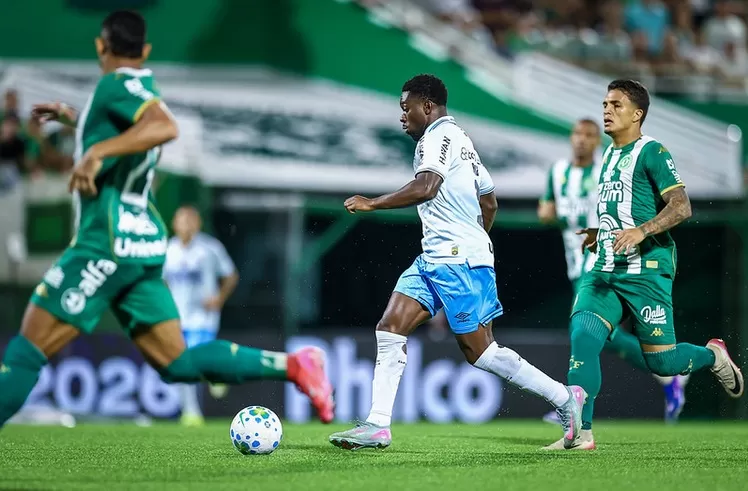 No encerramento da 6ª rodada, Chapecoense e Grêmio ficam no empate na Arena Condá