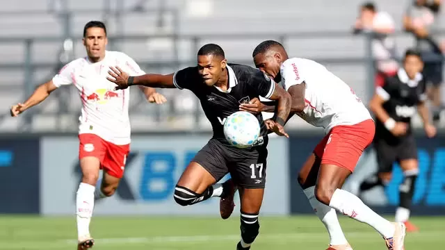 Raul brilha, Botafogo vence o Bragantino e dorme fora do Z-4
