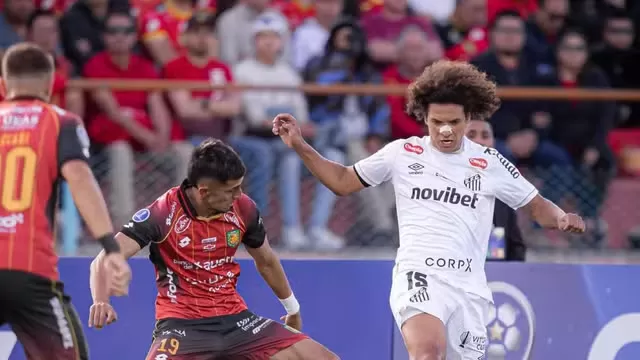 Gabriel Brazão falha em gol olímpico, e Santos perde na estreia da Sul-Americana