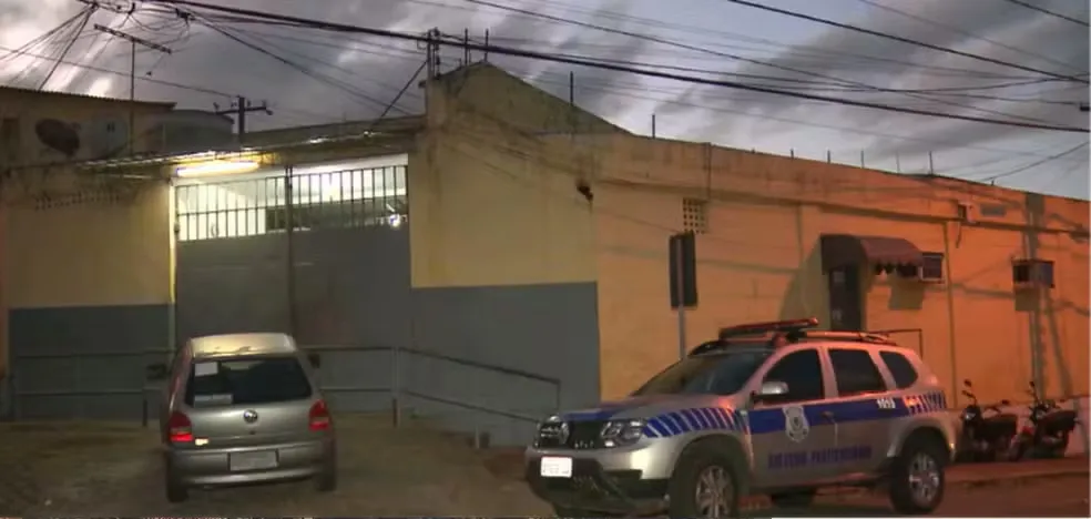 Presídio do Monte Santo, em Campina Grande — Foto: Reprodução/TV Paraíba