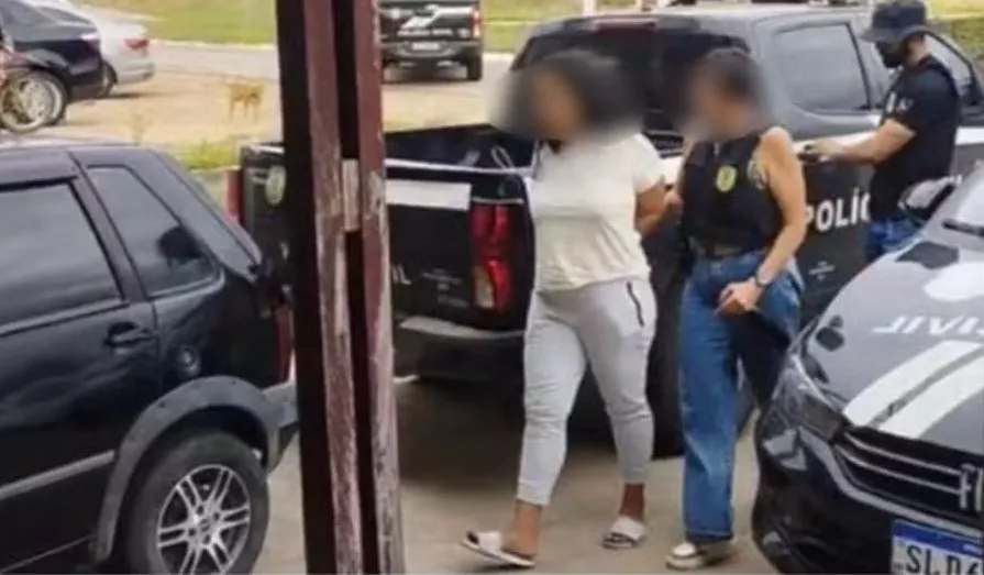 Três suspeitos de torturar homem com facão por denúncia à polícia são presos no Sertão da PB — Fotos: Polícia Civil da Paraíba