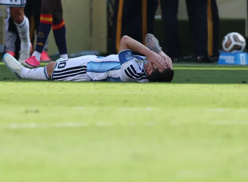 Argentina é a primeira seleção da história a não chutar a gol em uma final de Copa do Mundo
