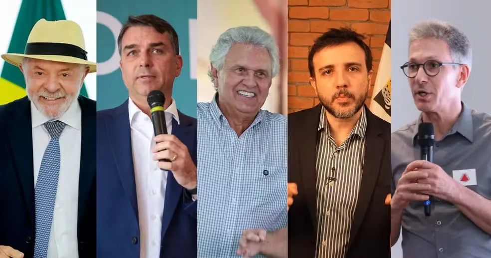 Datafolha - sexta-feira (24): Lula tem 40% e Flávio Bolsonaro, 32% no 1º turno